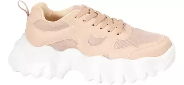 Oferta de Tenis Plataforma Chunky Mujer Hansel Maquillaje Malla Fareli por $176 en Fareli