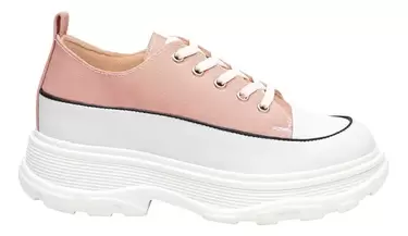 Oferta de Tenis Urbano Plataforma Chunky Para Mujer Cameron Maquillaje por $249 en Fareli