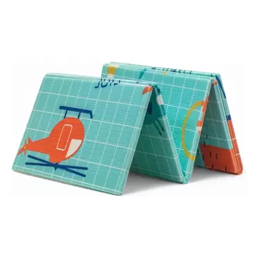 Oferta de Manta Alfombra Antigolpes Bebé Mega Baby Plegable 120x180 por $2823 en Fareli