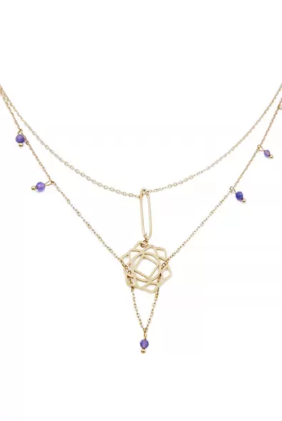 Oferta de Collar Lariat Golden por $174.65 en Ivonne