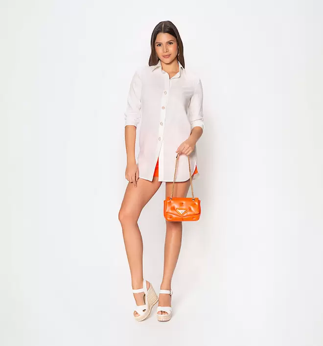 Oferta de Bluson Manga 3/4 Con Botones Perla por $1274.15 en Studio F