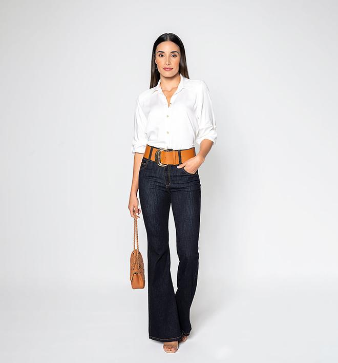 Oferta de Jean Campana Tiro Alto Alto Con Cinturon por $1329.3 en Studio F