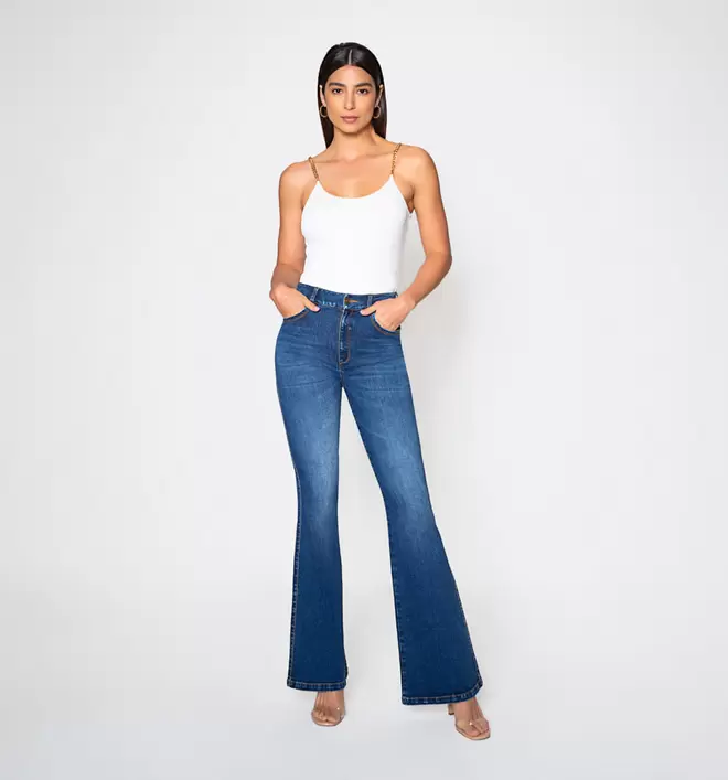Oferta de Jean Bota Campana, Tiro Alto Cinco Bolsi por $839.3 en Studio F