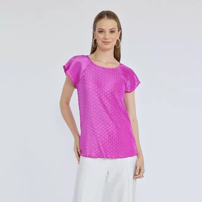 Oferta de Blusa Mauve Textura por $269.7 en Vanity