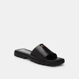 Oferta de Sandalias Florence Piel Negro Mujer por $3490 en Coach