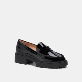 Oferta de Mocasines Leah Loafer Piel Negro Mujer por $5550 en Coach