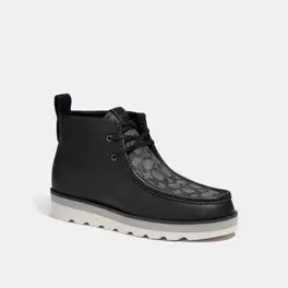 Oferta de Botas Chukka Piel Negro Hombre por $8190 en Coach