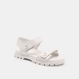 Oferta de Sandalias Brynn Piel Blanco Mujer por $4360 en Coach