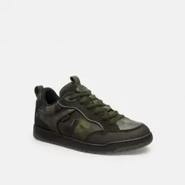 Oferta de Tenis Court C203 Verde Camuflaje Hombre por $4403 en Coach