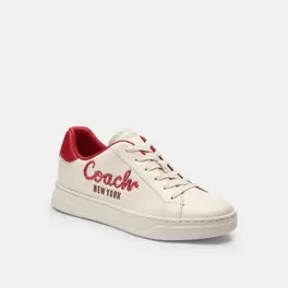 Oferta de Tenis High Line Serpiente Piel Blanco Mujer por $3890 en Coach