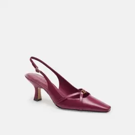 Oferta de Zapatillas Rowyn Slingback Piel Rosa Mujer por $5000 en Coach