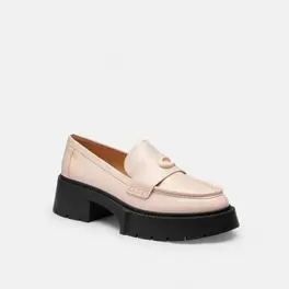 Oferta de Mocasines Leah Platform Piel Rosa Mujer por $4440 en Coach