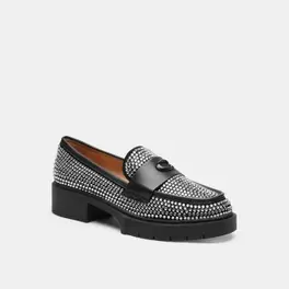 Oferta de Mocasines Leah Crystal Negro Mujer por $4194 en Coach