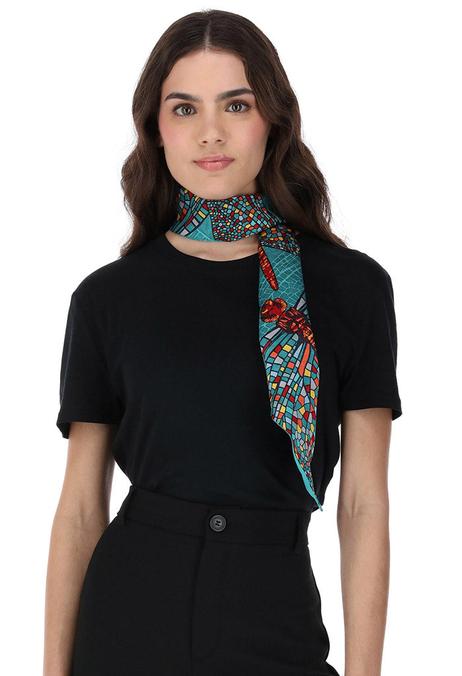 Oferta de Bufanda Diagonal Libélula por $2793 en Pineda Covalin