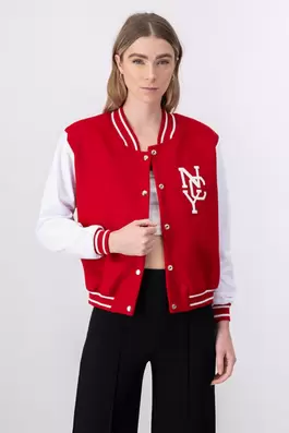 Oferta de Chamarra bomber NYC por $199 en Shasa