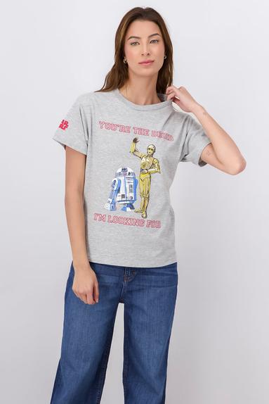 Oferta de Playera manga corta star wars r2d2 por $99 en Shasa