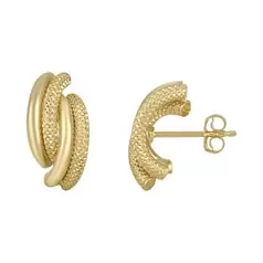 Oferta de ARETES KNOT ORO 14K por $5180 en Cristal Joyas