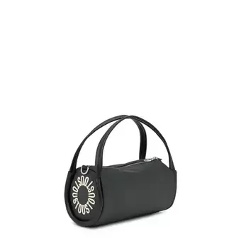 Oferta de Bolsa Duffle pequeña gris oscuro TOUS Miranda Soft por $2250 en Tous