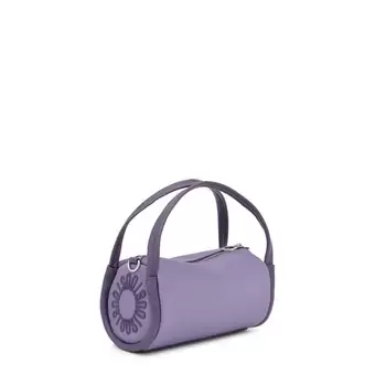 Oferta de Bolsa Duffle pequeña lila oscuro TOUS Miranda Soft por $1875 en Tous