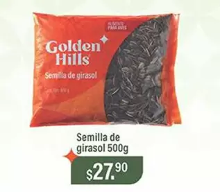 Oferta de Golden Hills - Semilla De Girasol por $27.9 en La Comer