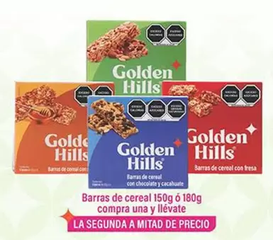 Oferta de Golden Hills - Barras De Cereal en La Comer