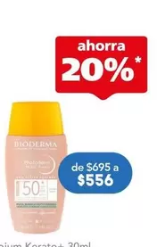 Oferta de Bioderma - Photoderm FPS 50+ Nude Touch Claro por $556 en Farmacia San Pablo