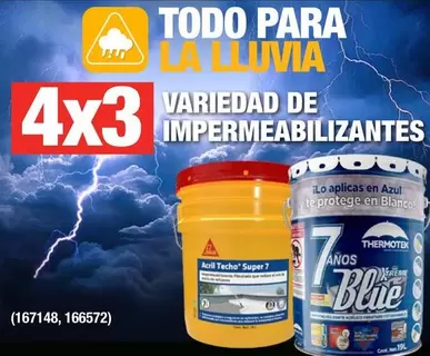 Oferta de Thermotek - Variedad De Impermeabilizantes en The Home Depot