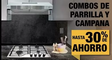 Oferta de Combos De Parrilla Y Campana  en The Home Depot