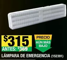 Oferta de Lampara De Emergencia por $315 en The Home Depot