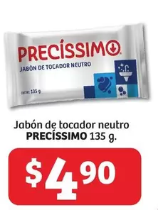 Oferta de Precissimo - Jabón De Tocador Neutro por $4.9 en Soriana Híper