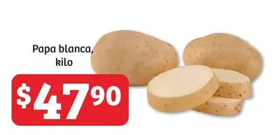 Oferta de Papa Blanca por $47.9 en Soriana Híper