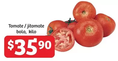 Oferta de Tomate / Jitomate Bola por $35.9 en Soriana Híper