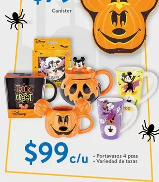 Oferta de Disney - Canister por $99 en Walmart