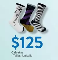 Oferta de Calcetas por $125 en Walmart