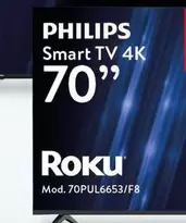 Oferta de Smart -  TV 4K 70" en Walmart