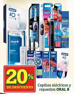 Oferta de Oral B - Cepillos Eléctricos y Repuestos en Soriana Híper