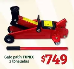 Oferta de Tunix - Gato Patin 2 Toneladas por $749 en Soriana Híper