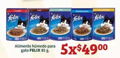 Oferta de Classic - Felix - Alimento Húmedo Para Gato por $49 en Soriana Híper