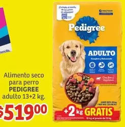 Oferta de Pedigree - Alimento Seco Para Perro Adulto por $519 en Soriana Híper