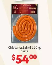 Oferta de Chistorra Salmi por $54 en Soriana Híper