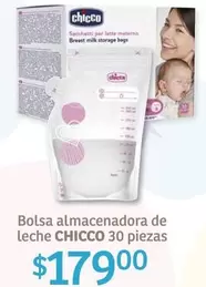 Oferta de Chicco - Bolsa Almacenadora De Leche por $179 en Soriana Súper