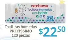 Oferta de Preciseim - Toallitas Humedas por $22.5 en Soriana Súper