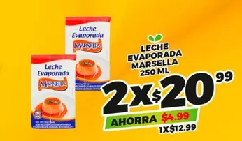 Oferta de Marsella - Leche Evaporada por $12.99 en Merco