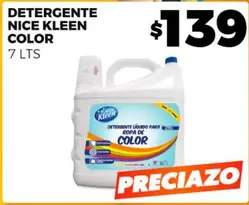 Oferta de Nice Kleen - Detergente Color por $139 en Merco