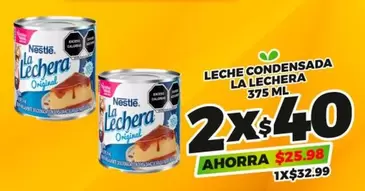 Oferta de La Lechera - Leche Condensada  por $32.99 en Merco