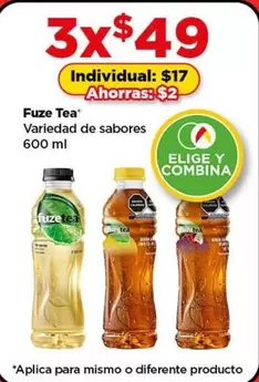 Oferta de Fuze - Tea por $49 en Bodega Aurrera