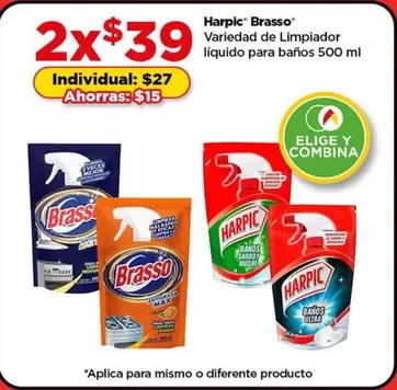 Oferta de Harpic - Brasso por $15 en Bodega Aurrera