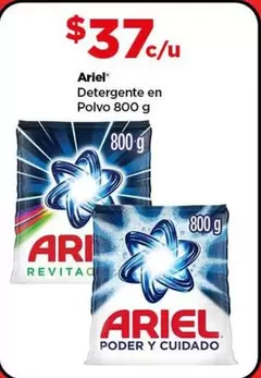 Oferta de Ariel - Detergente En Polvo por $37 en Bodega Aurrera