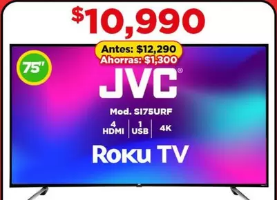 Oferta de JVC - Mod. Si75URF por $10990 en Bodega Aurrera