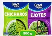 Oferta de Great Value - Chicharos Frescos Congelados en Bodega Aurrera